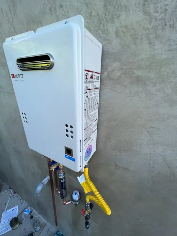 Tankless water heater installation for Suffolk Downs homes